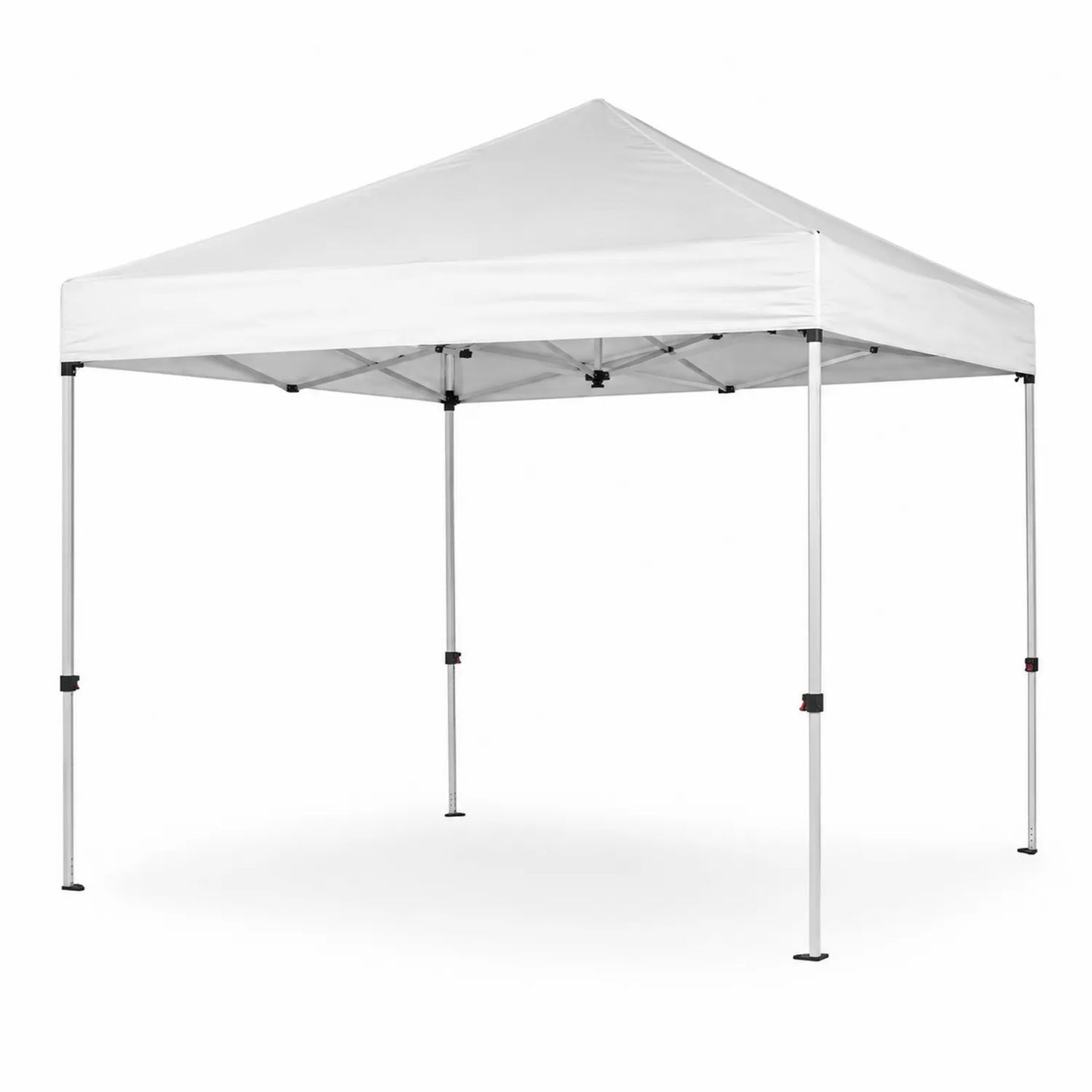 Pavillon pliant 3x3 m aluminium toile Oxford blanc